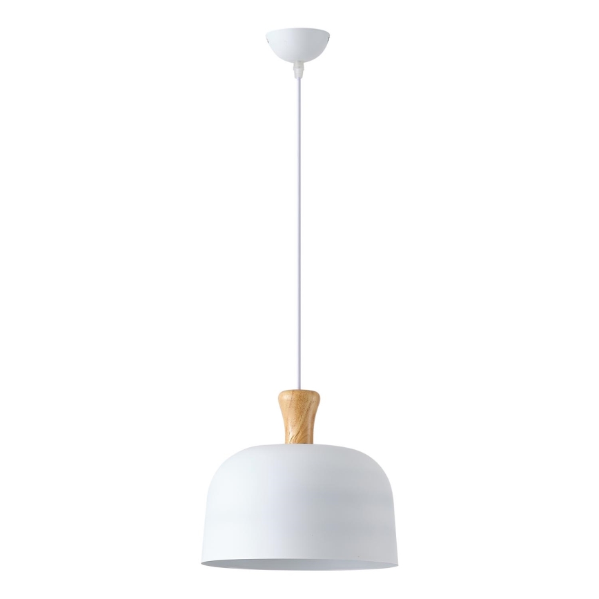 Hängeleuchte 1xE27/15W/230V weiß pr. 27 cm