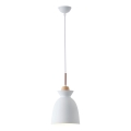 Hängeleuchte 1xE27/15W/230V weiß pr. 28 cm