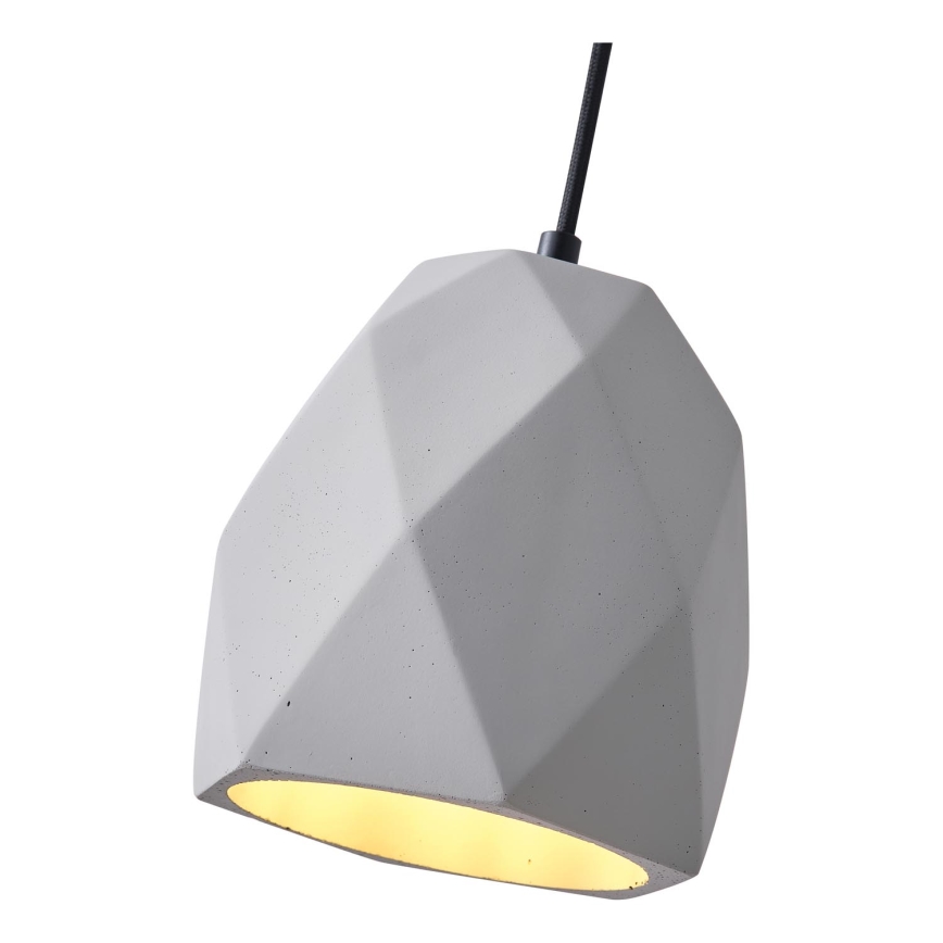 Hängeleuchte 1xE27/40W/230V grau