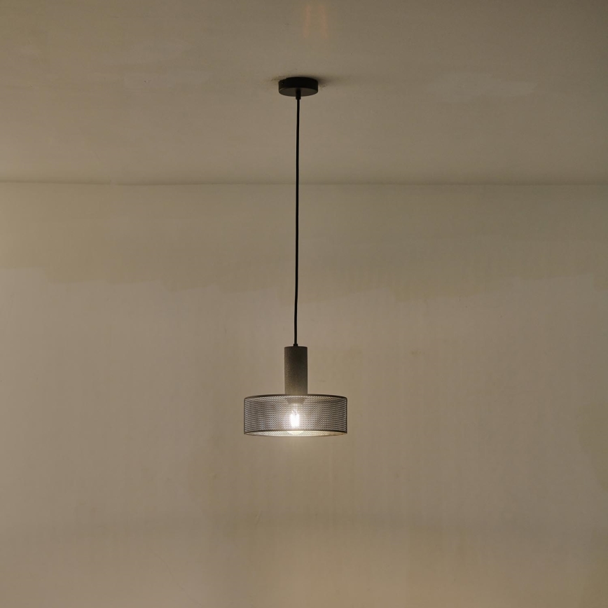 Hängeleuchte 1xE27/40W/230V schwarz