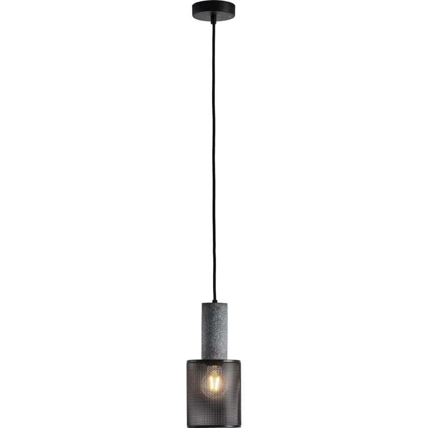Hängeleuchte 1xE27/40W/230V schwarz