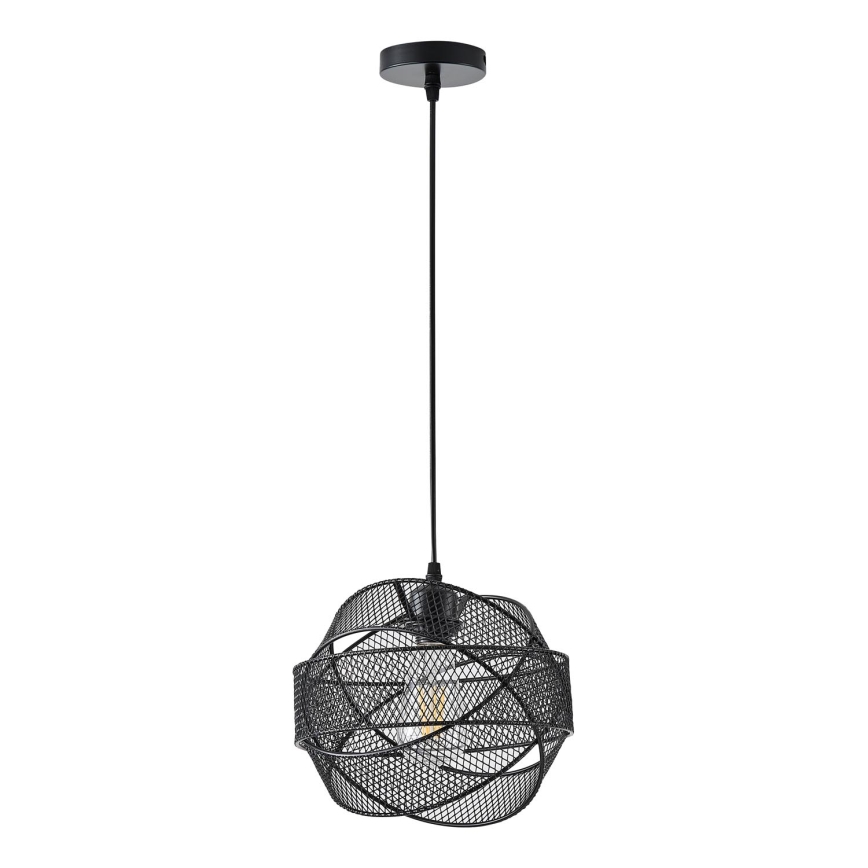 Hängeleuchte 1xE27/40W/230V schwarz