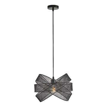 Hängeleuchte 1xE27/40W/230V schwarz