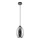 Hängeleuchte 1xE27/60W/230V d 16 cm schwarz