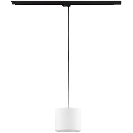 Hängeleuchte für 3-Phasen-Schienensystem TRACER 1xE27/15W/230V d 20 cm schwarz/weiß