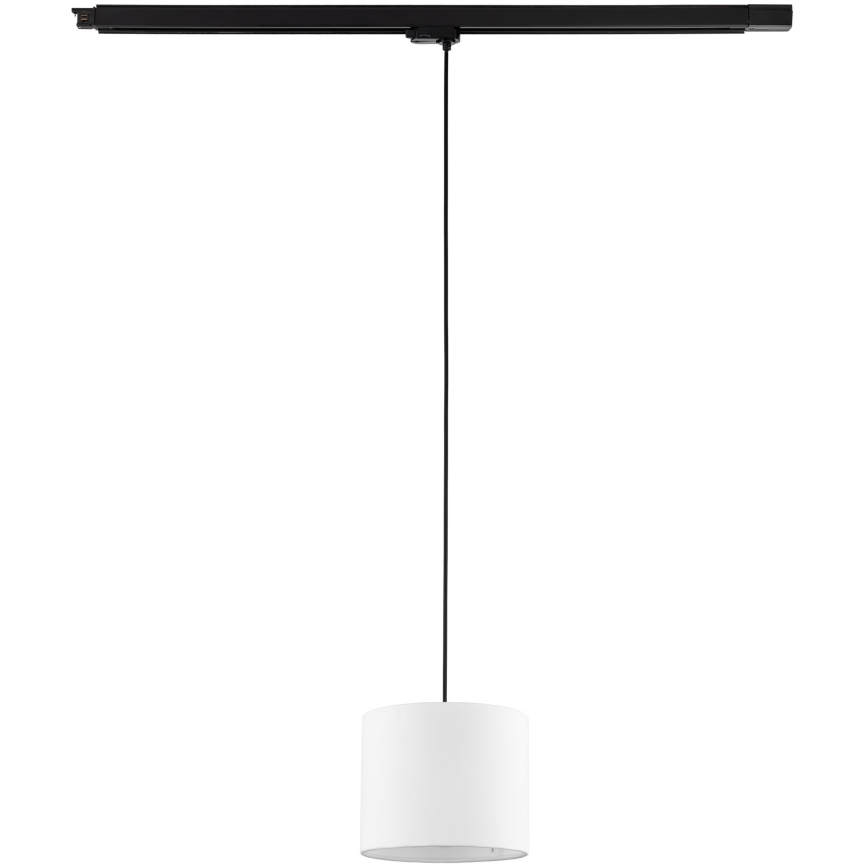Hängeleuchte für 3-Phasen-Schienensystem TRACER 1xE27/15W/230V d 20 cm schwarz/weiß