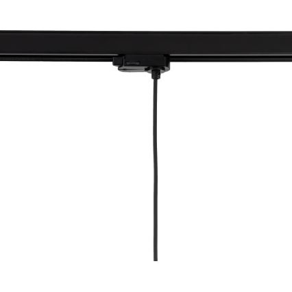 Hängeleuchte für 3-Phasen-Schienensystem TRACER 1xE27/15W/230V d 30 cm schwarz/grau