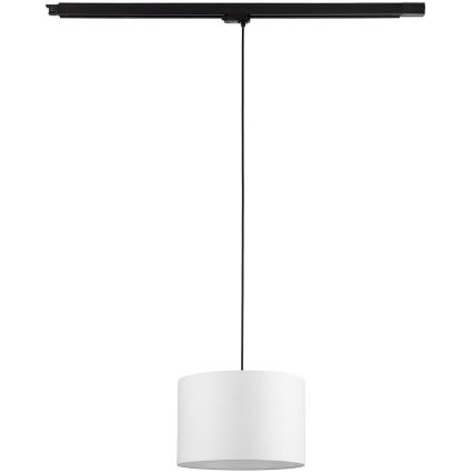 Hängeleuchte für 3-Phasen-Schienensystem TRACER 1xE27/15W/230V d 30 cm schwarz/weiß