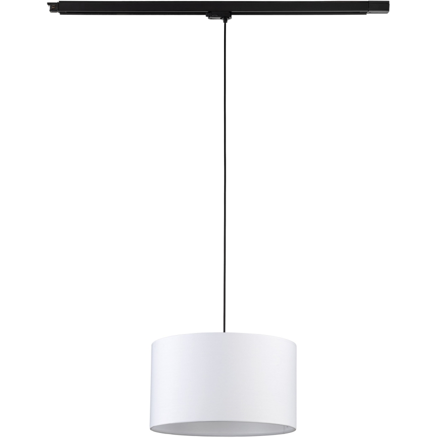 Hängeleuchte für 3-Phasen-Schienensystem TRACER 1xE27/15W/230V d 38 cm schwarz/weiß