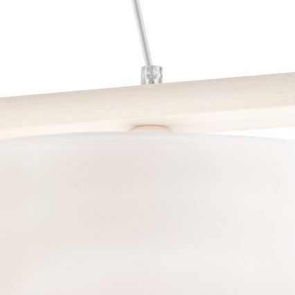 Hängeleuchte AIDA 2xE27/60W/230V Eiche