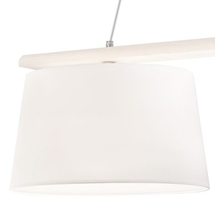 Hängeleuchte AIDA 2xE27/60W/230V Eiche