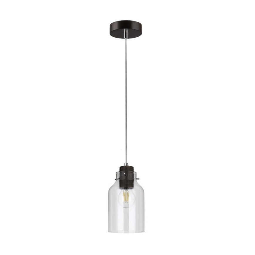 Hängeleuchte ALESSANDRO 1xE27/60W/230V Buche