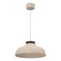 Hängeleuchte an Kabel BASCA 1xE27/15W/230V beige/braun