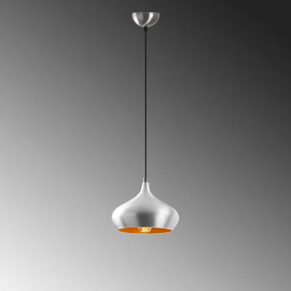 Hängeleuchte an Kabel DODO 1xE27/40W/230V mattchrom