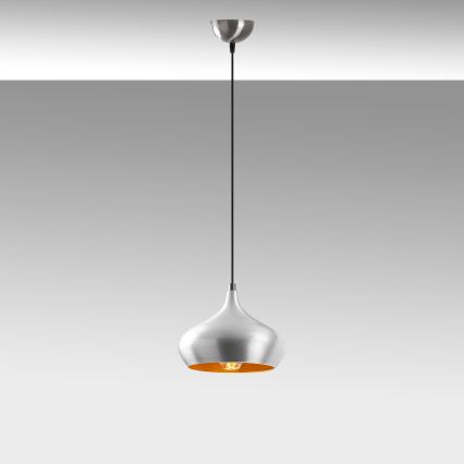 Hängeleuchte an Kabel DODO 1xE27/40W/230V mattchrom