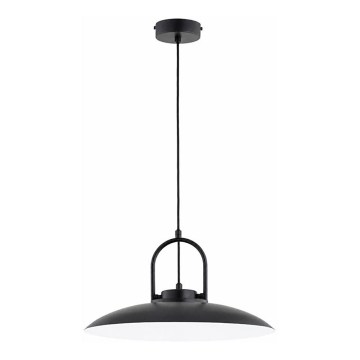 Hängeleuchte an Kabel HATTORI 1xE27/15W/230V schwarz