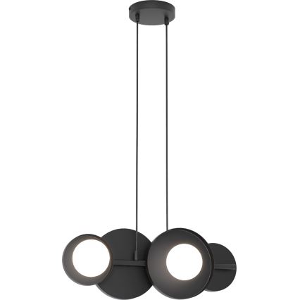 Hängeleuchte an Kabel Modell 4xG9/8W/230V schwarz
