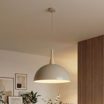 Hängeleuchte an Kabel NAUTICA 1xGX53/12W/230V beige