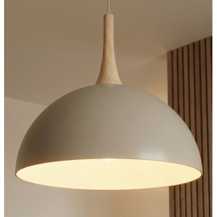 Hängeleuchte an Kabel NAUTICA 1xGX53/12W/230V beige