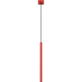 Hängeleuchte an Kabel PASTELO 1xG9/8W/230V rot