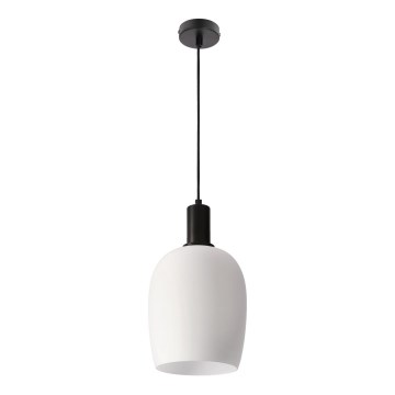 Hängeleuchte an Kabel WOLKEN 1xE27/40W/230V weiß/schwarz