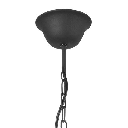 Hängeleuchte an Kette LUCY 3xE14/60W/230V schwarz