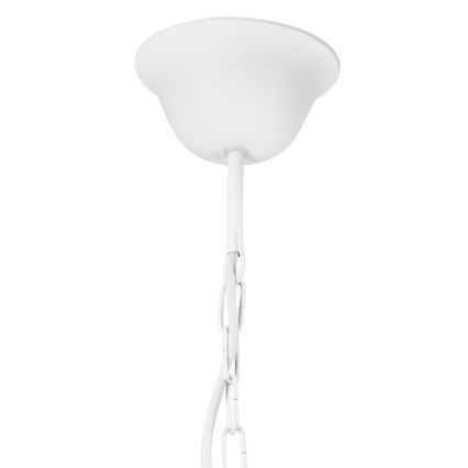 Hängeleuchte an Kette LUCY 3xE14/60W/230V weiß