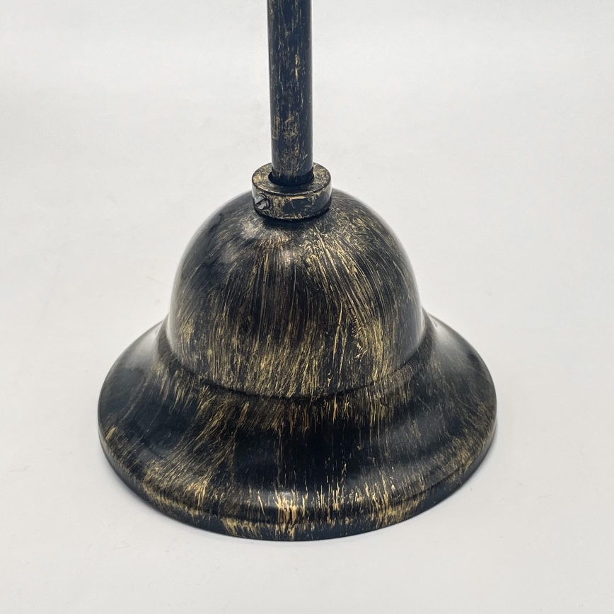 Hängeleuchte an Kette RETRO 2xE27/60W/230V bronzen/Patina