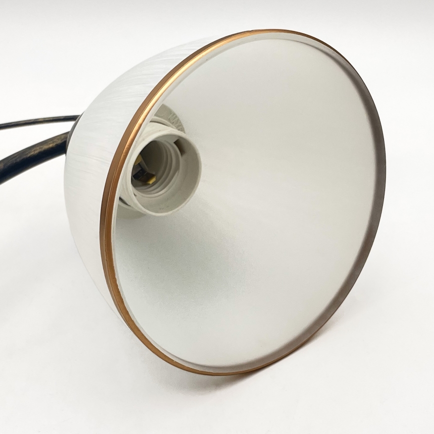 Hängeleuchte an Kette RETRO 2xE27/60W/230V bronzen/Patina