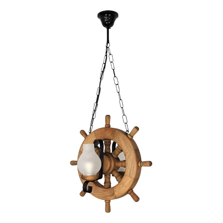 Hängeleuchte an Kette TIMONA 2xE14/40W/230V Buche - FSC-zertifiziert