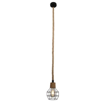 Hängeleuchte an Schnur 1xE27/60W/230V d 15 cm