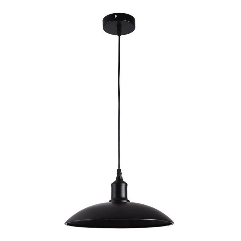 Hängeleuchte an Schnur 1xE27/60W/230V d 29 cm schwarz
