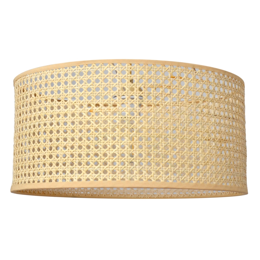 Hängeleuchte an Schnur ALBA 1xE27/15W/230V d 40 cm Rattan