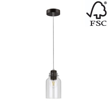 Hängeleuchte an Schnur ALESSANDRO 1xE27/60W/230V – FSC-zertifiziert