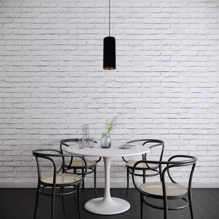Hängeleuchte an Schnur AVALO 1xE27/60W/230V schwarz