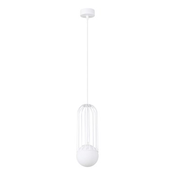 Hängeleuchte an Schnur BRINA 1xG9/8W/230V weiß