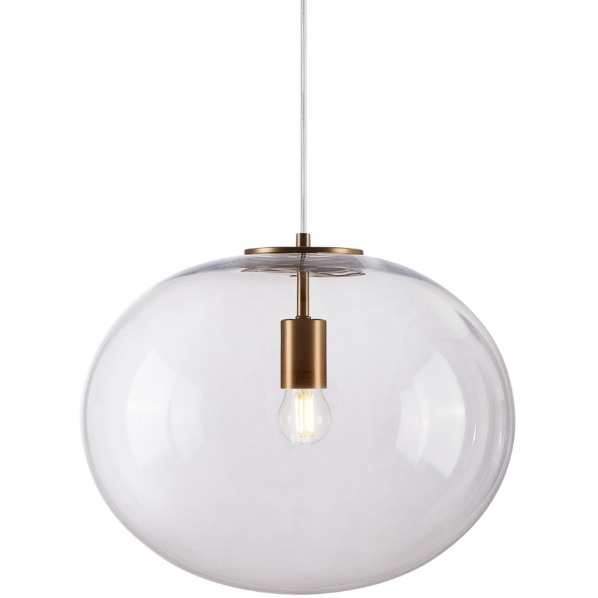 Hängeleuchte an Schnur CAMPANIA 1xE27/60W/230V golden