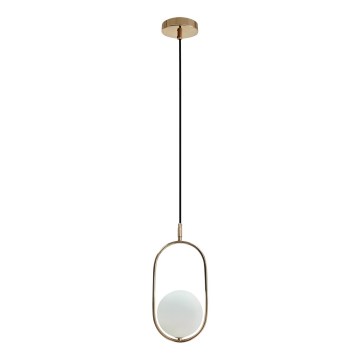 Hängeleuchte an Schnur CORDEL 1xG9/28W/230V golden