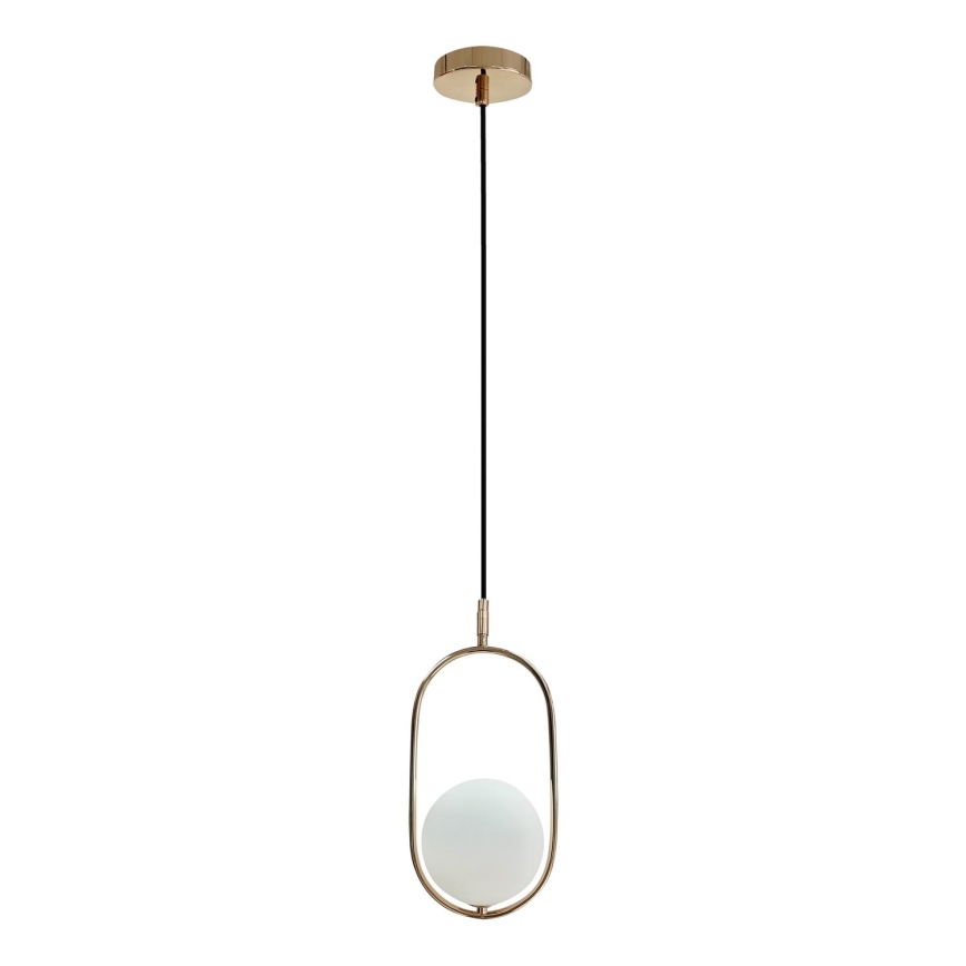 Hängeleuchte an Schnur CORDEL 1xG9/28W/230V golden