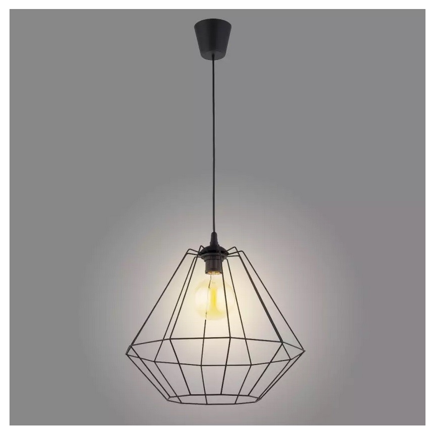 Hängeleuchte an Schnur DIAMOND 1xE27/60W/230V