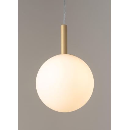 Hängeleuchte an Schnur GAMA 1xG9/12W/230V golden