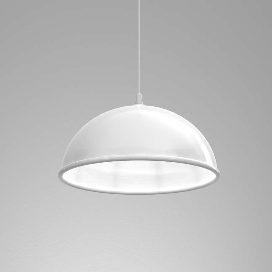 Hängeleuchte an Schnur KITCHEN 1xE27/15W/230V weiß