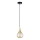 Hängeleuchte an Schnur LACRIMA HONEY 1xE27/60W/230V