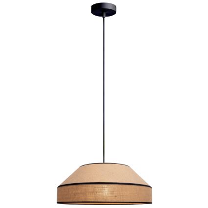 Hängeleuchte an Schnur MANISO 1xE27/60W/230V d 45 cm beige