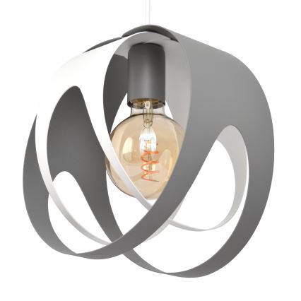 Hängeleuchte an Schnur MOONLIGHT 1xE27/15W/230V grau