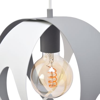 Hängeleuchte an Schnur MOONLIGHT 1xE27/15W/230V grau
