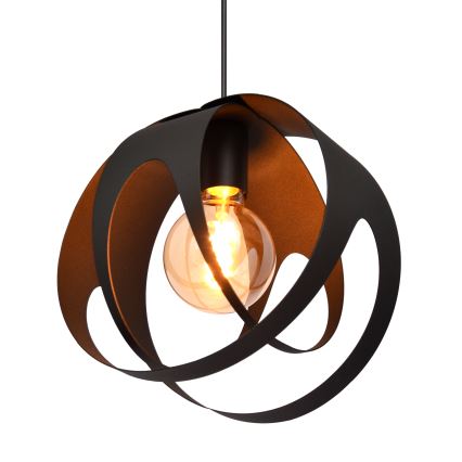 Hängeleuchte an Schnur MOONLIGHT 1xE27/15W/230V schwarz