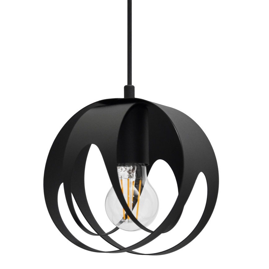Hängeleuchte an Schnur MOONLIGHT 2xE27/15W/230V schwarz