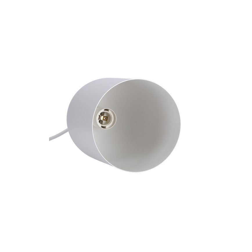 Hängeleuchte an Schnur OSS 1xE27/40W/230V weiß