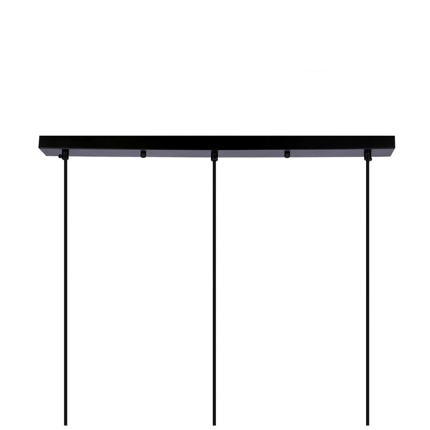 Hängeleuchte an Schnur POMPEI 3xE27/40W/230V schwarz